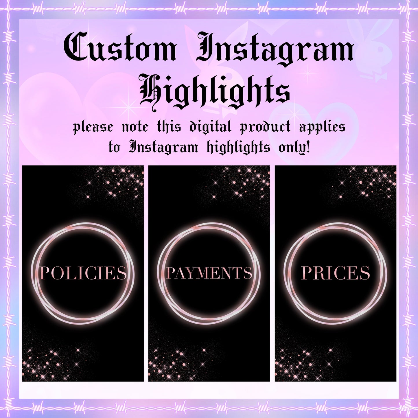 Custom IG Highlights
