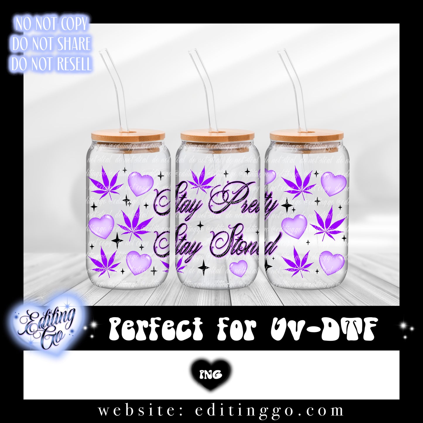 Stay Pretty Stay Stoned Wrap