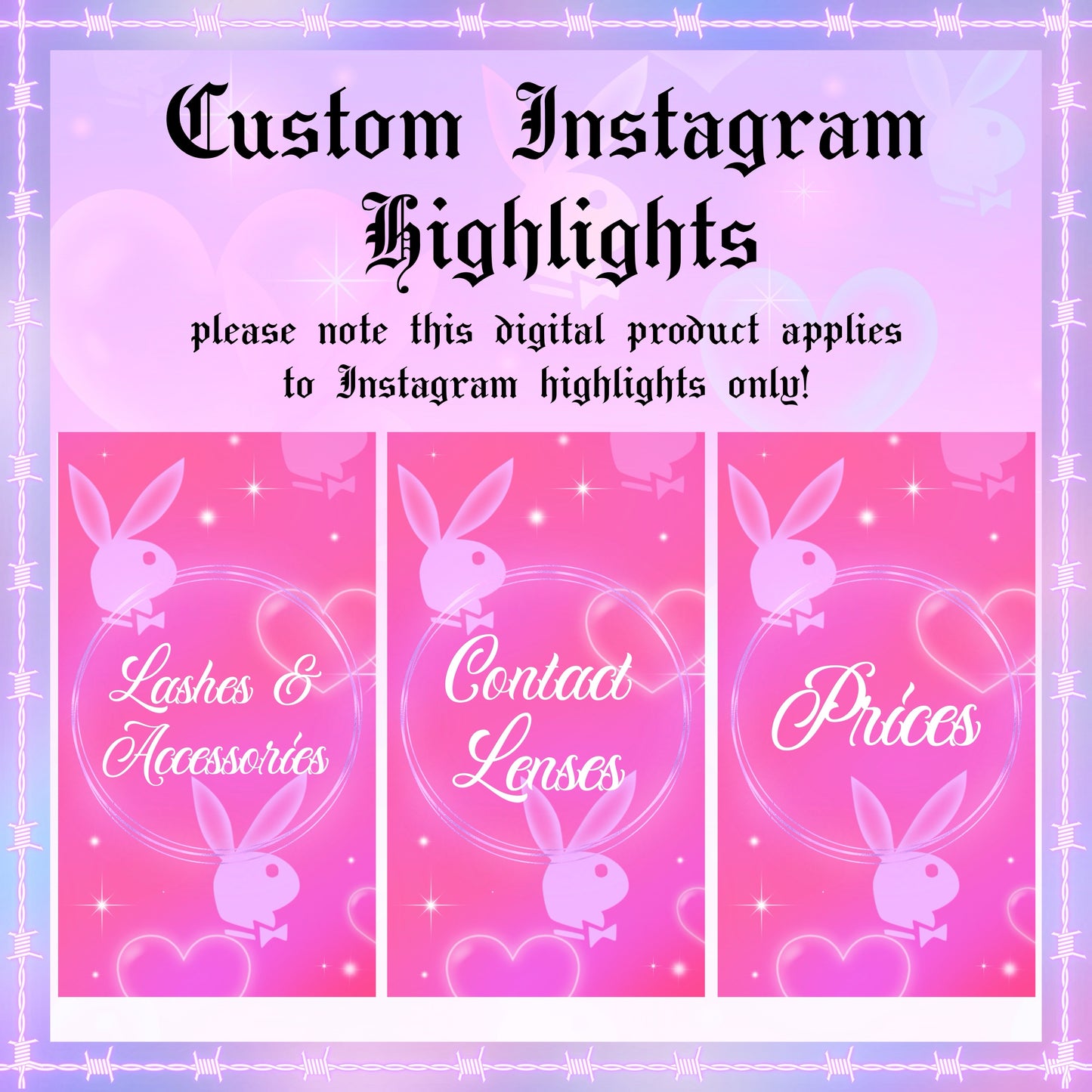 Custom IG Highlights
