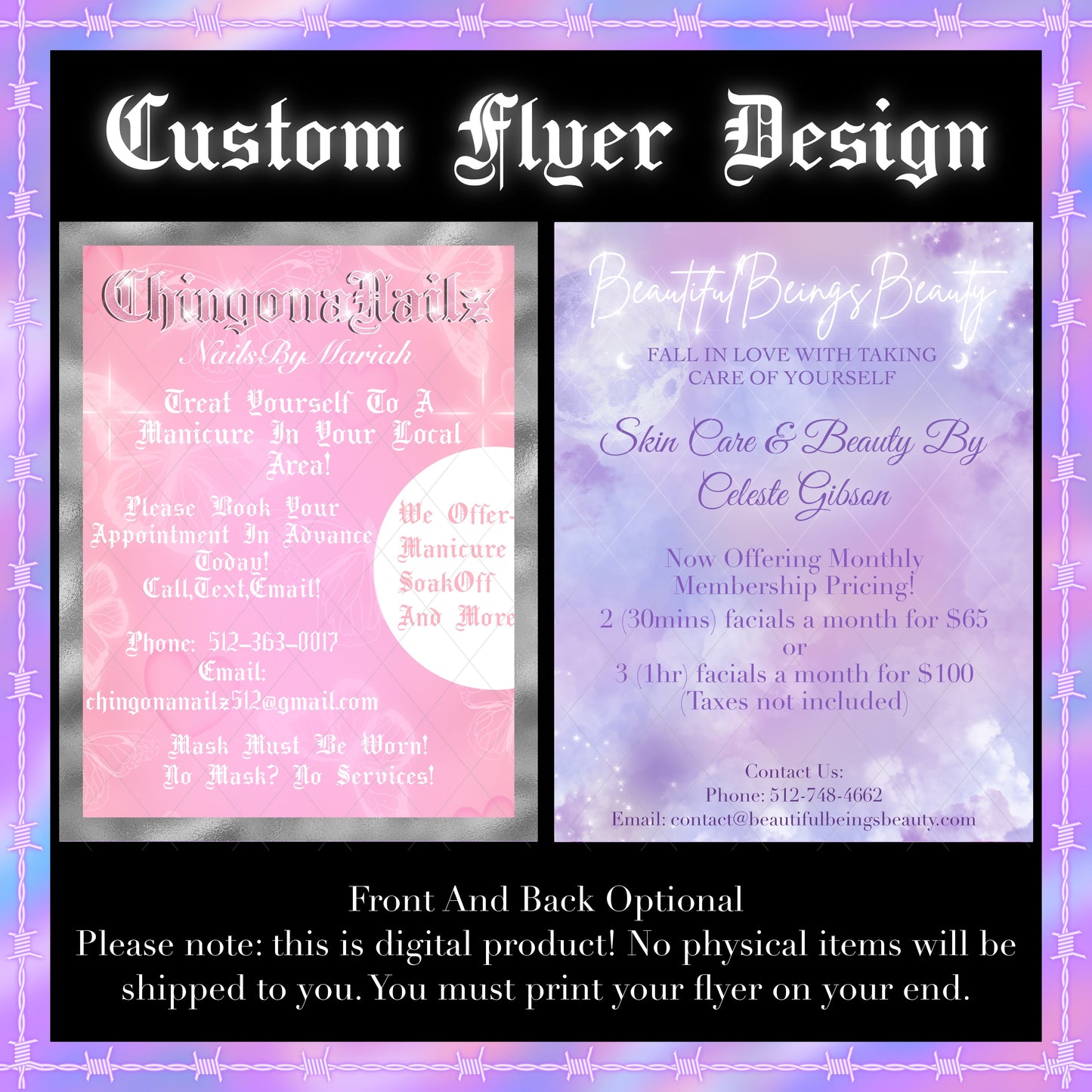 Custom Flyer Design