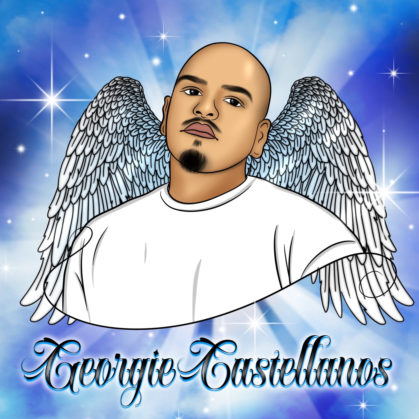 Custom Memorial Portrait