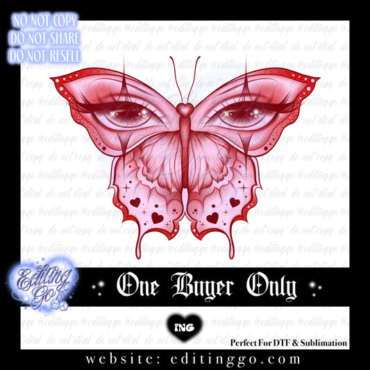 Chicana Butterfly Eyes