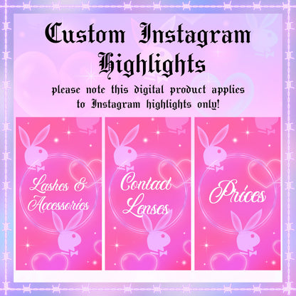 Custom IG Highlights